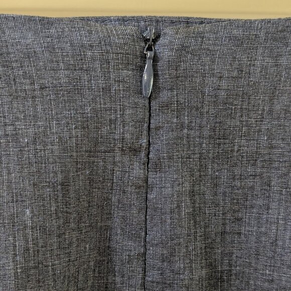 Dana Buchman Suit Skirt Great Fit Denim-blue sz 10 Perfect Condition, bonus top - Picture 4 of 14